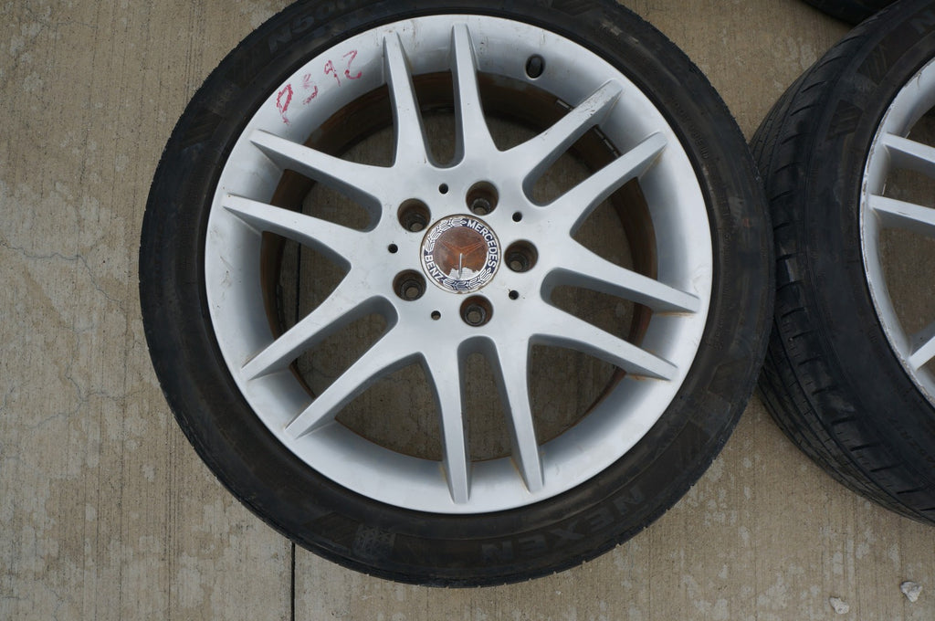 2006-2008 SLK280 Wheel 17x7.5 Twelve 12 Six 6 Split Spoke RIM RIMS WHEELS SET