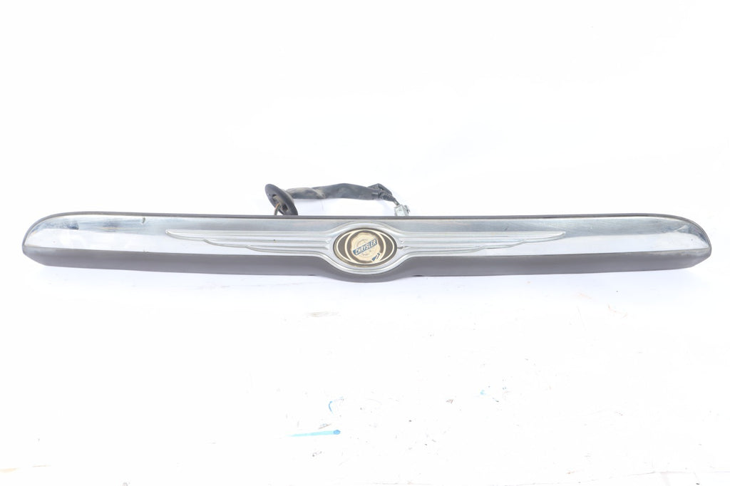 2001-2005 DODGE GRAND CARAVAN REAR LICENSE PLATE LIGHT FILLER MOULDING OEM