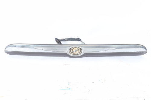 2001-2005 DODGE GRAND CARAVAN REAR LICENSE PLATE LIGHT FILLER MOULDING OEM