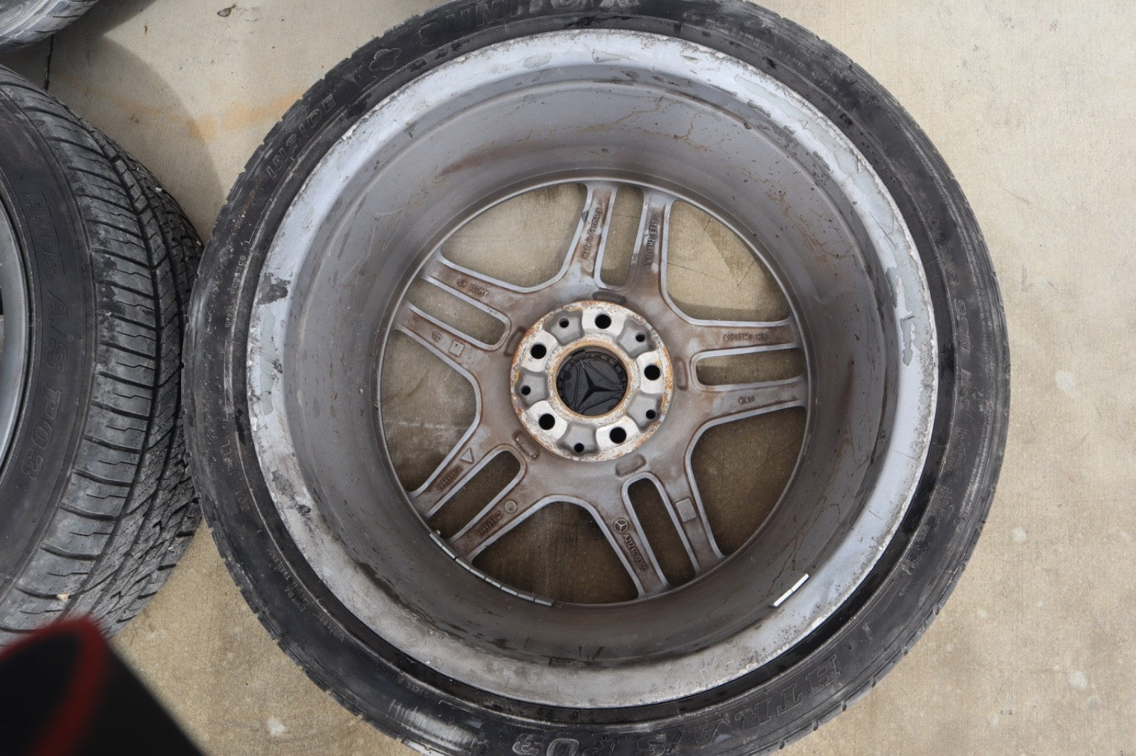 2014-2016 MERCEDES-BENZ E350/400/550 WHEEL RIM 18 OEM 2074010000