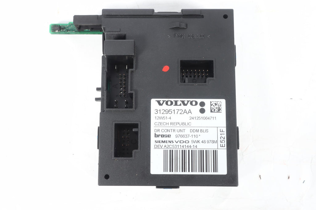 2005-2011 VOLVO C70 FRONT LEFT DRIVER SIDE WINDOW CONTROL MODULE OEM 31295172AA