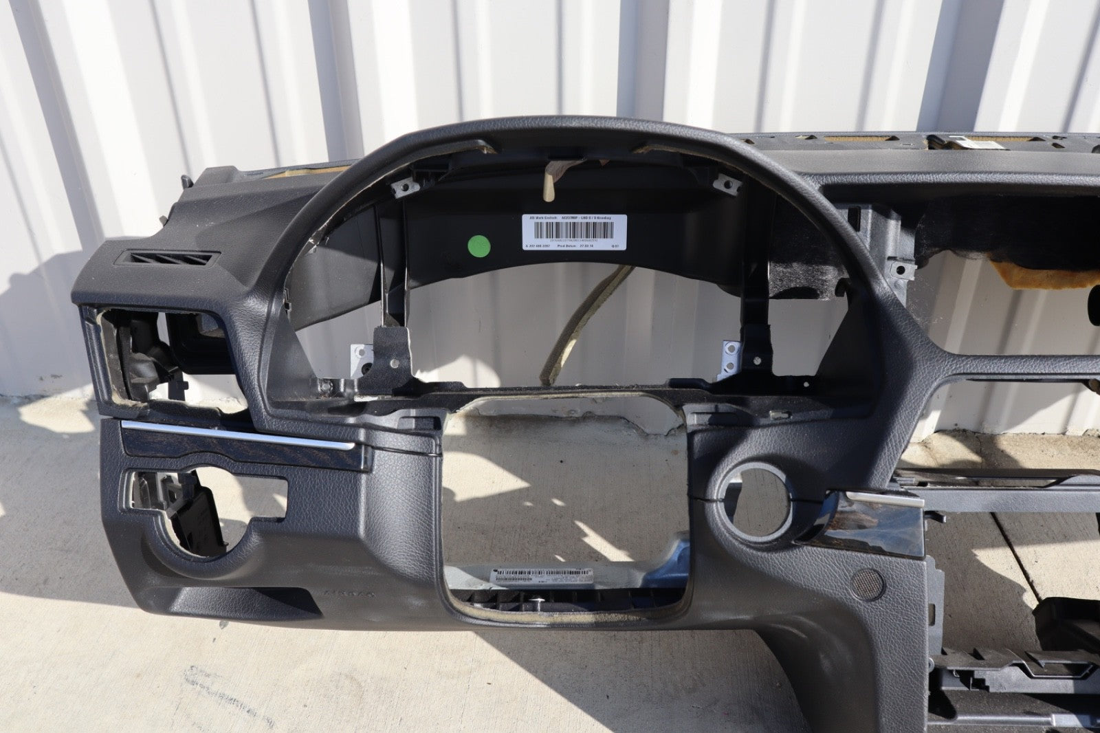 Mercedes E350 Coupe Instrument Dash Panel Dashboard Black 14-17 A2076802287 W207