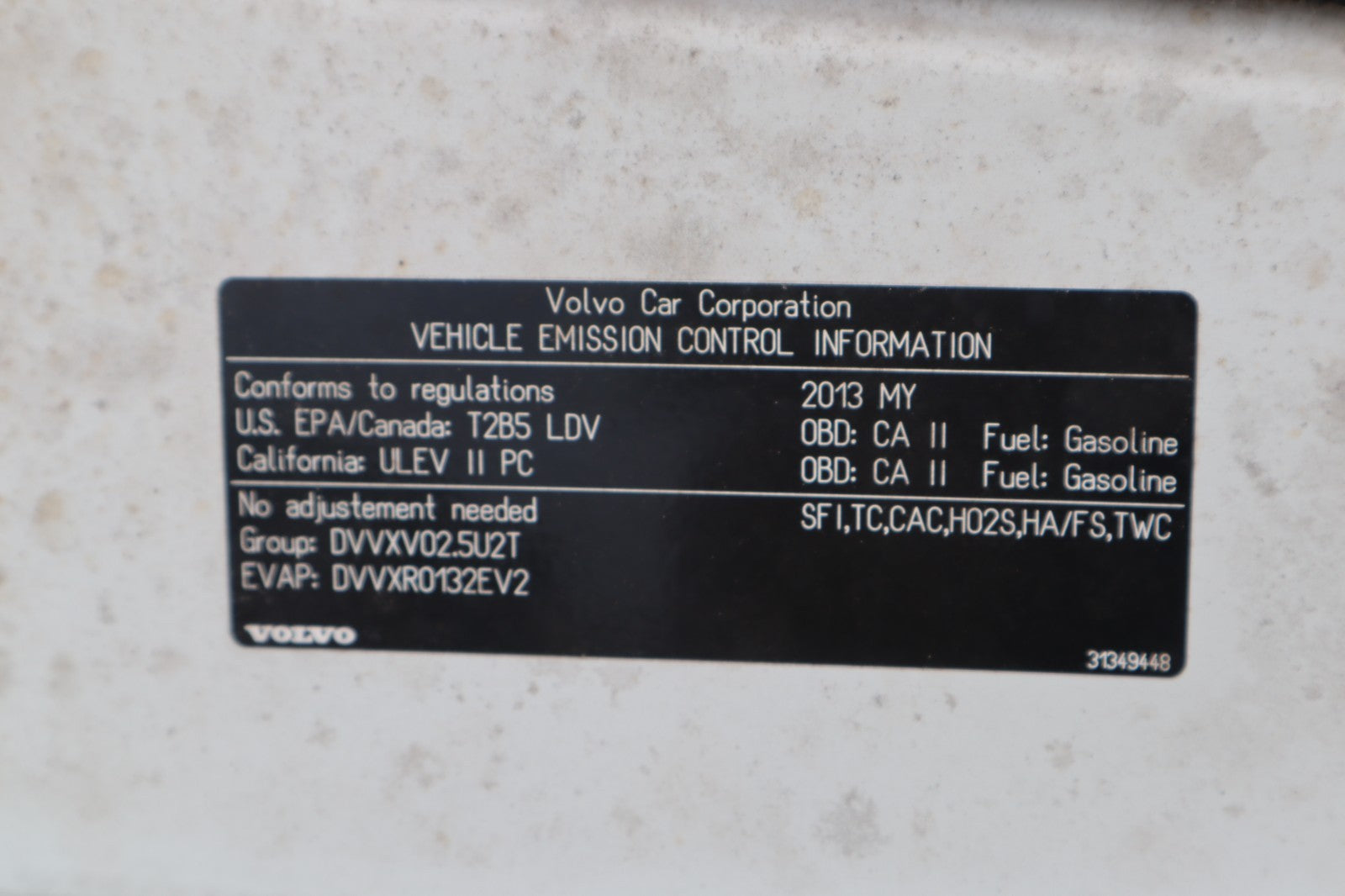 2006-2013 VOLVO C70 FRONT HOOD BONNET PANEL ASSEMBLY OEM ONLY PICK UP!!!
