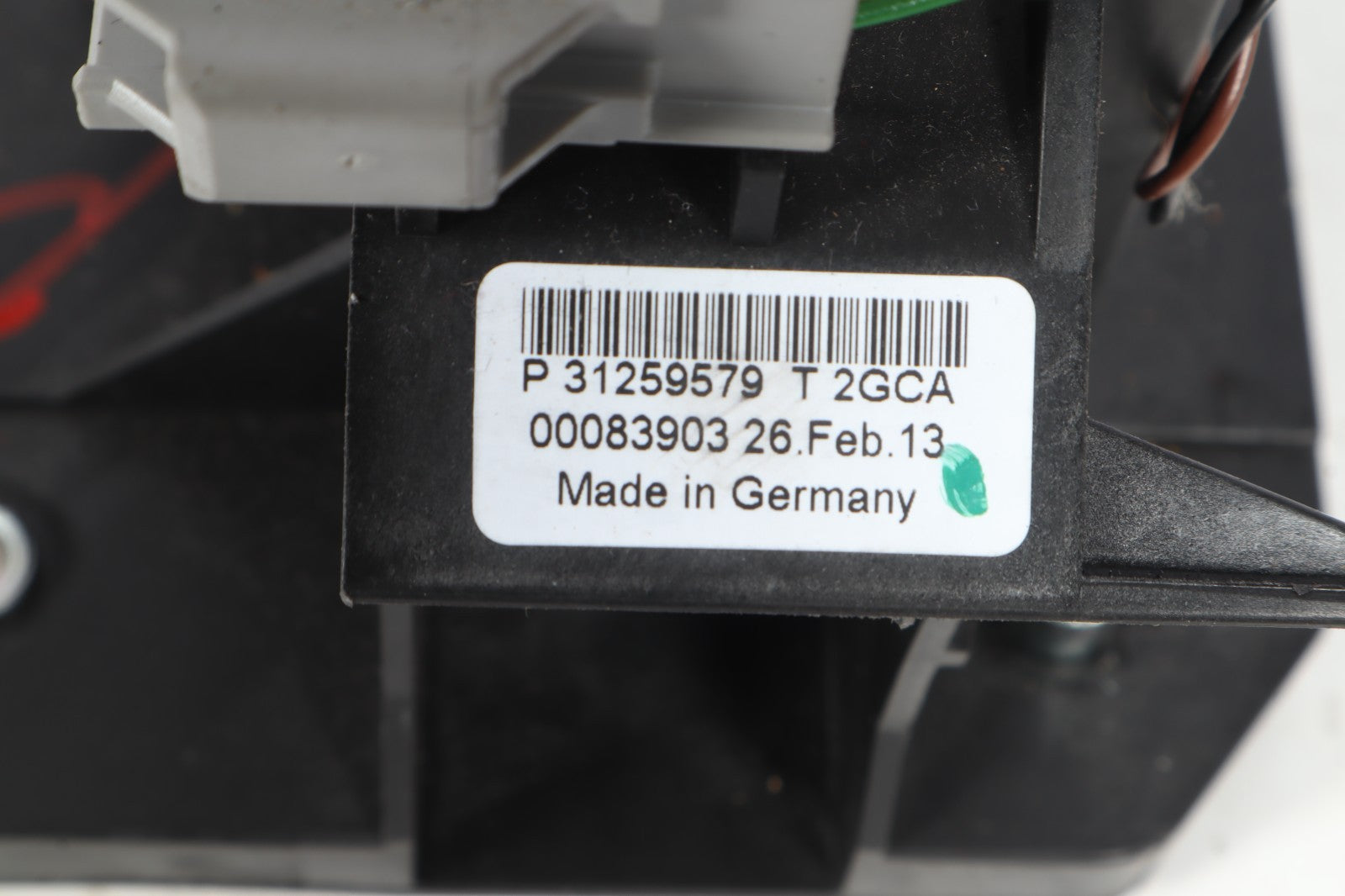 2008-2012 VOLVO C70 AUTOMATIC TRANS GEAR FLOOR SHIFTER LEVER 31259579 OEM