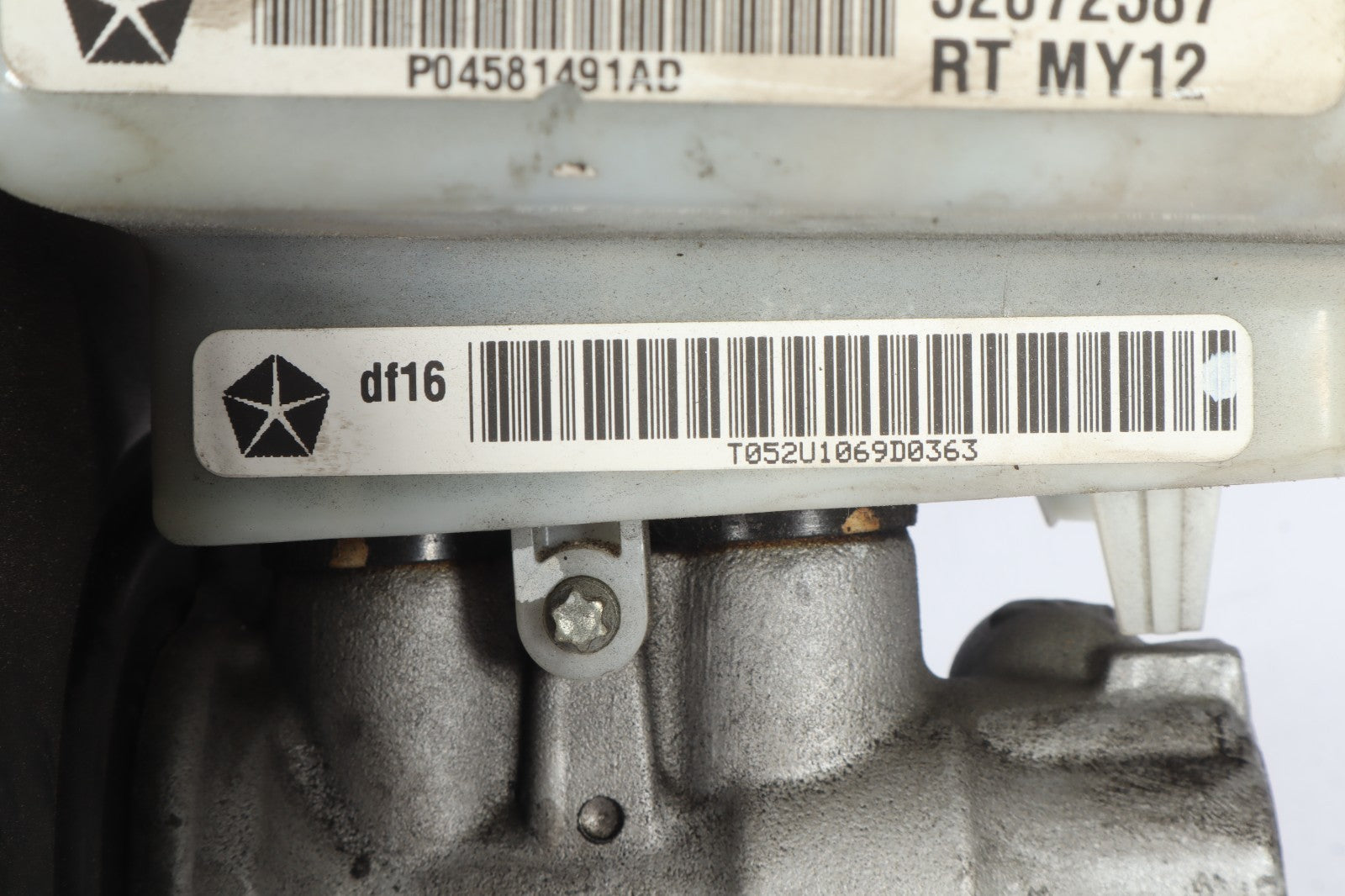 2014 - 2020 DODGE GRAND CARAVAN POWER BRAKE MASTER CYLINDER OEM