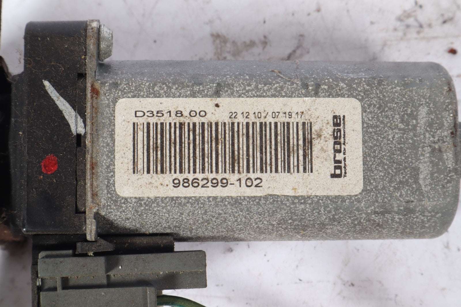 2014 DODGE GRAND CARAVAN LEFT SEAT MOTOR OEM 986299-102