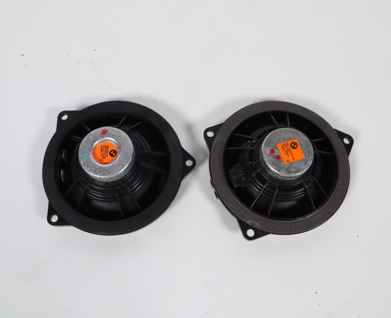 2012-2016 BMW 650I F12 FRONT LEFT & RIGHT DOOR H/K TWEETER SPEAKER SET OEM
