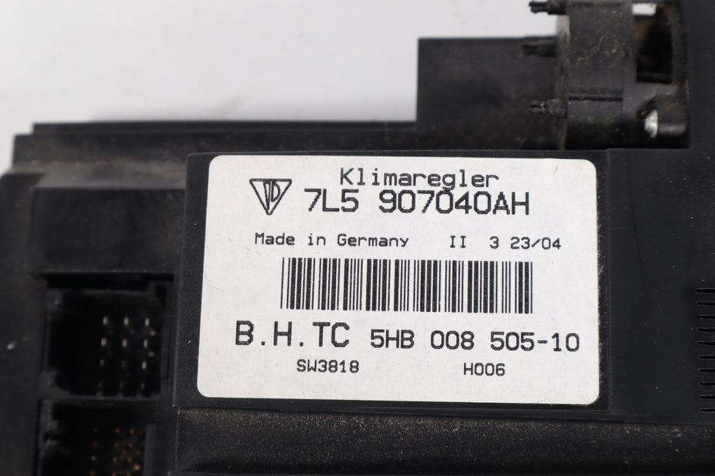 2003-2006 Porsche Cayenne AC Heater Climate Temperature Control 7L5 907040AH OEM