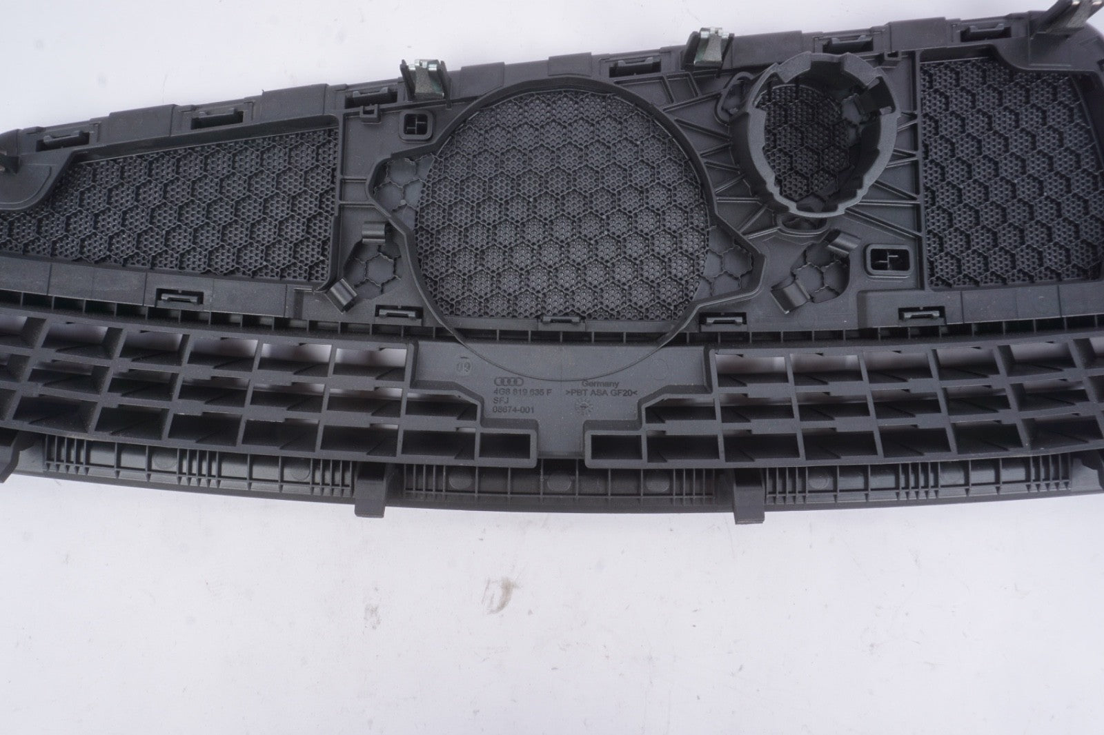 2012-2018 AUDI A7 FRONT DASH CENTER DEFROST SPEAKER GRILLE COVER TRIM PANEL OEM