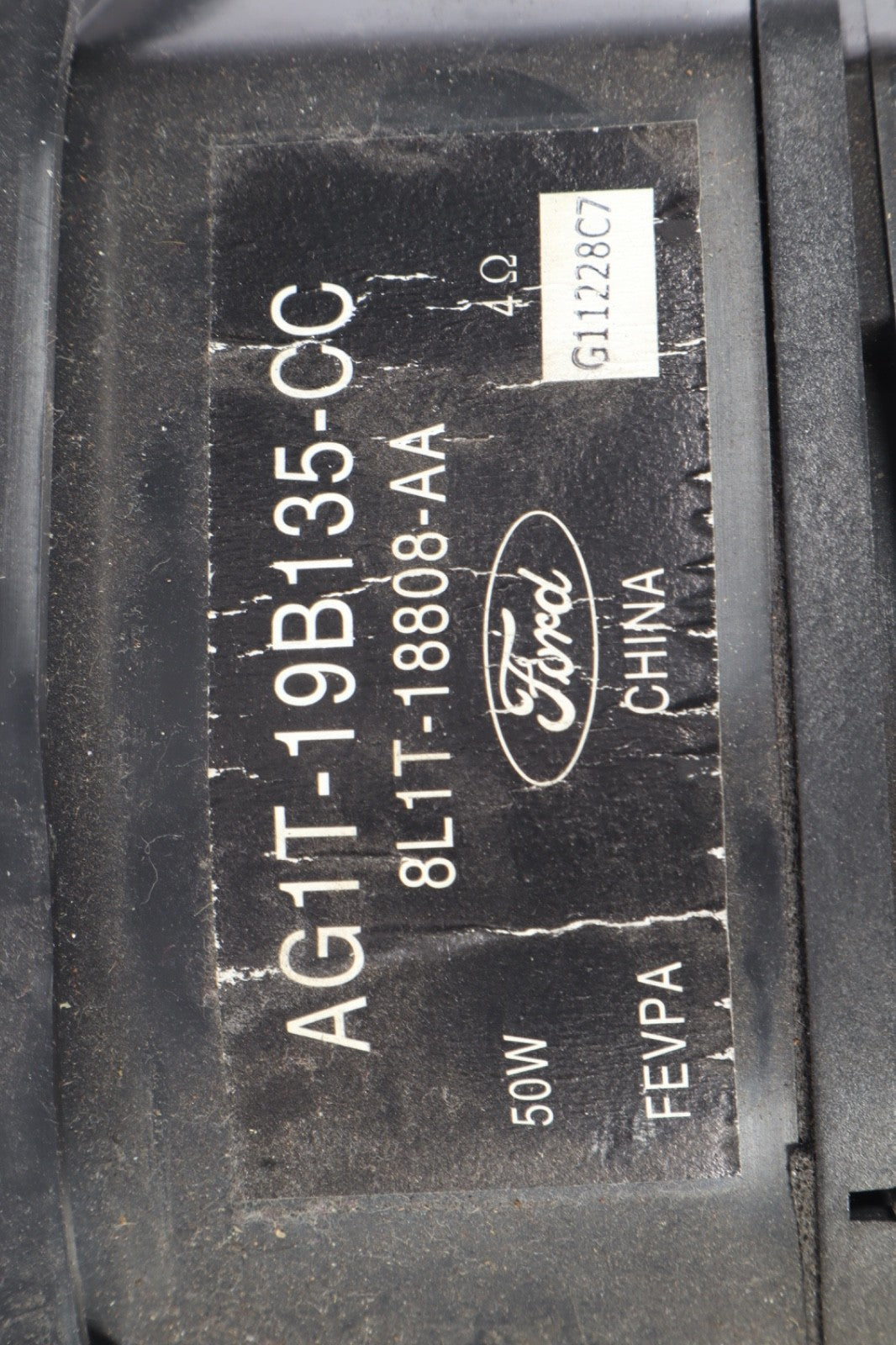 2010 - 2018 FORD TAURUS DRIVER / LEFT FRONT DOOR SPEAKER AG1T-19B135 OEM