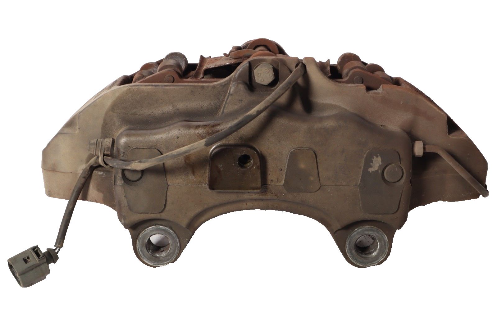 2007-2015 AUDI Q7 FRONT LEFT LH SIDE BRAKE CALIPER BREMBO OEM