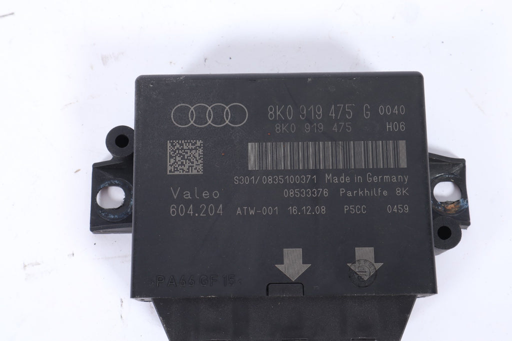 2009 AUDI Q5 PARKING SENSORS CONTROL MODULE ECU 8K0919475G OEM