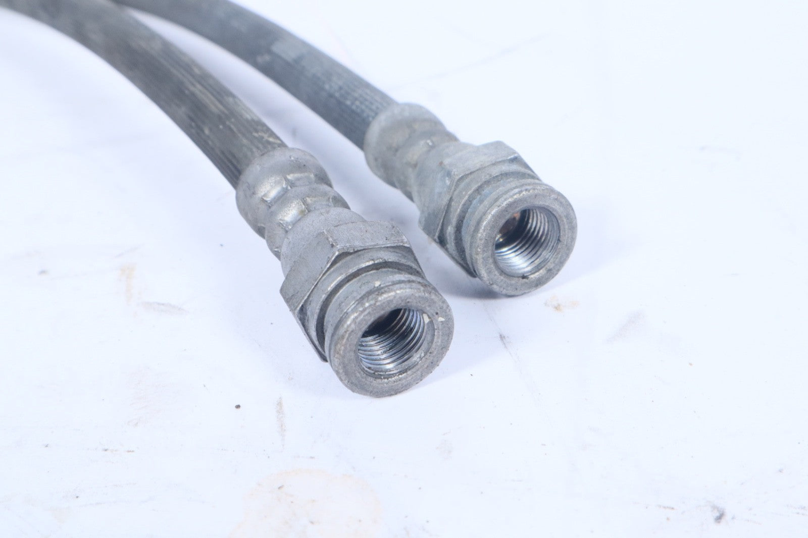 2017-2020 ALFA ROMEO STELVIO FRONT BRAKE CALIPER LINE HOSE PIPE SET OEM