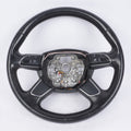 2012 - 2015 AUDI A7 OEM Steering Wheel Black Leather