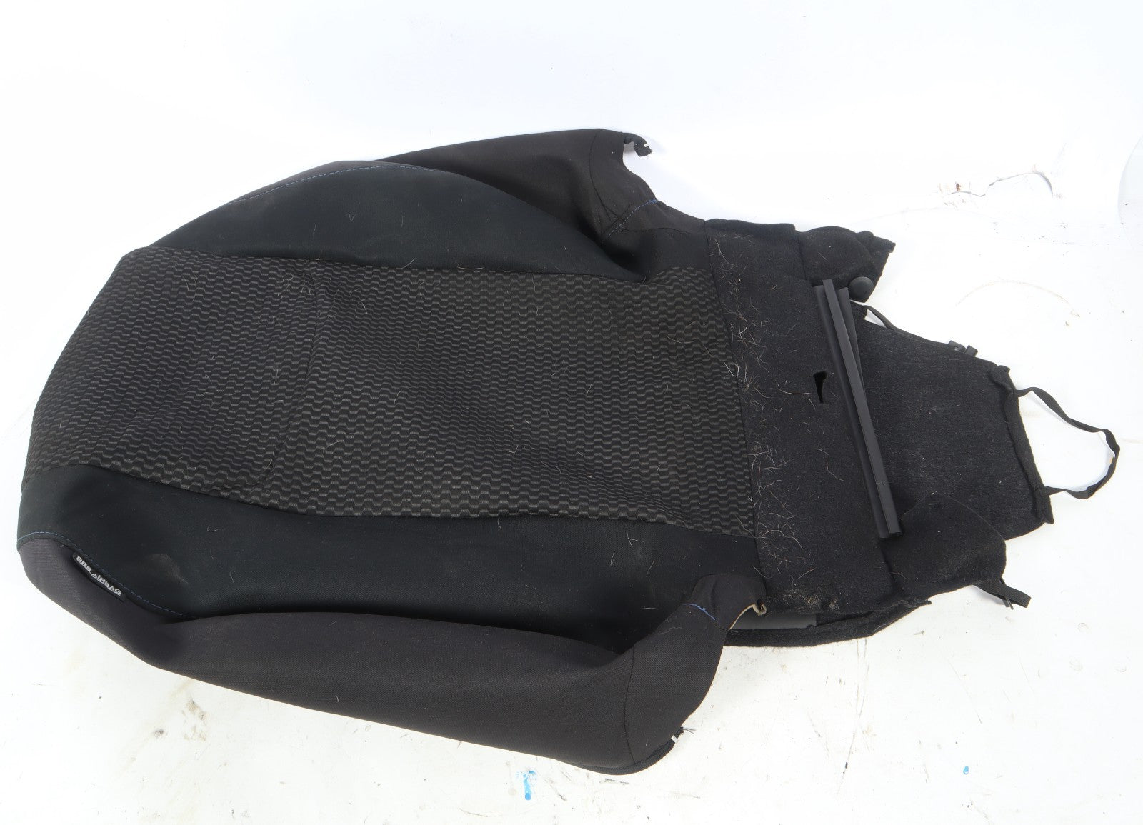 13-17 NISSAN LEAF FRONT RIGHT PASSENGER SIDE UPPER SEAT CUSHION BLACK FABRIC OEM