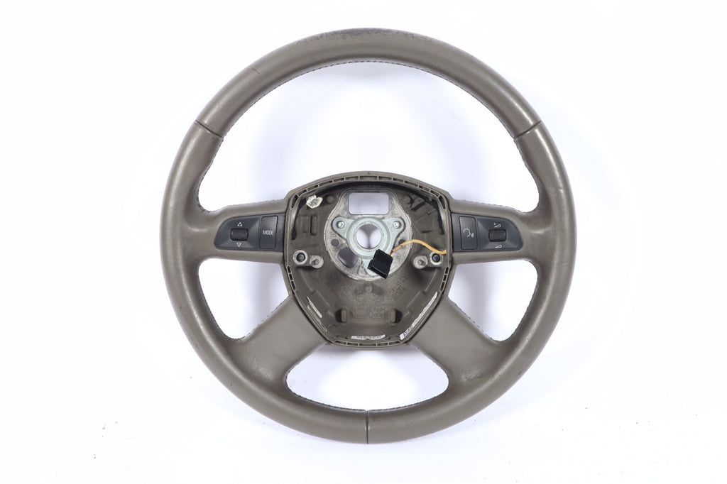 2009-2012 AUDI Q5 LEATHER 4 SPOKE STEERING WHEEL OEM 8R0419091BWUP