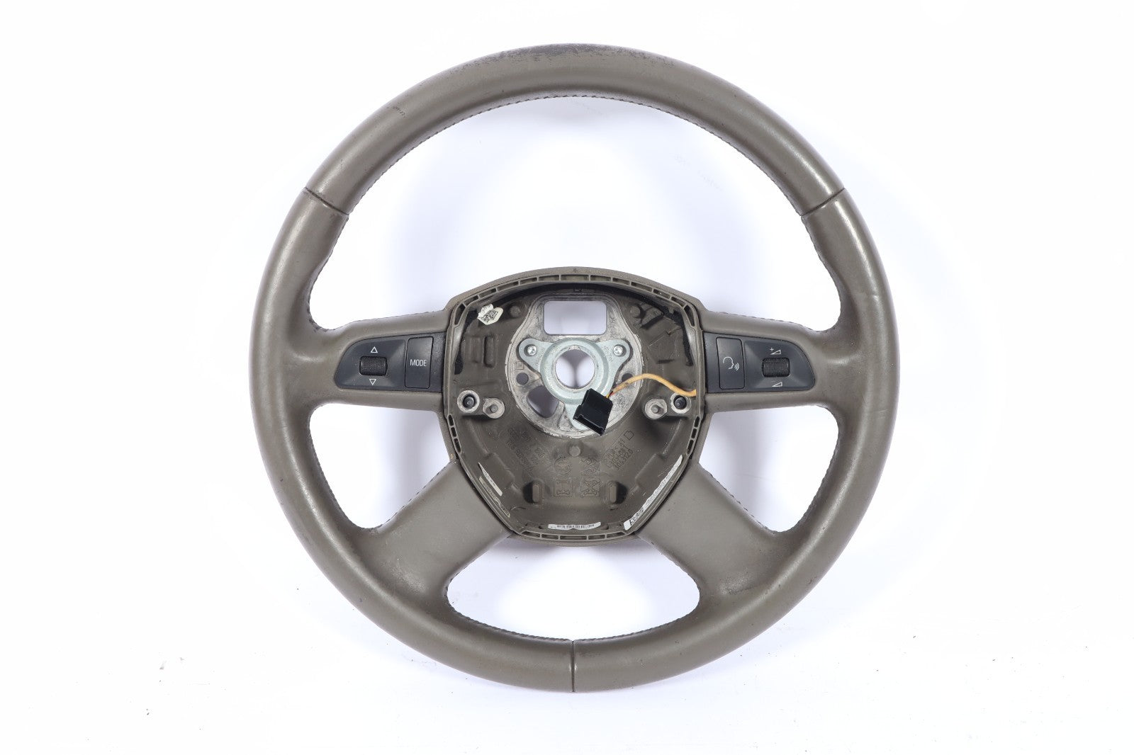 2009-2012 AUDI Q5 LEATHER 4 SPOKE STEERING WHEEL OEM 8R0419091BWUP