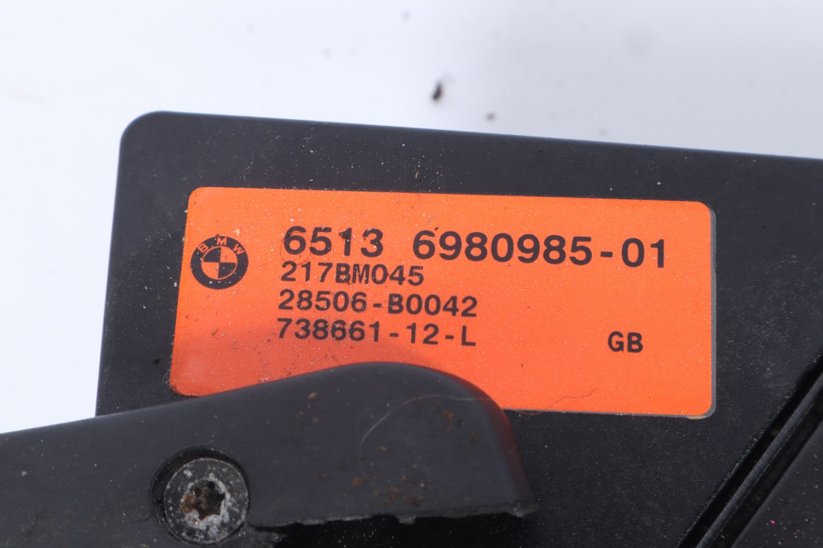 2004 - 2010 BMW X3 FLOOR SPEAKER SUBWOOFER RIGHT 6980985 OEM