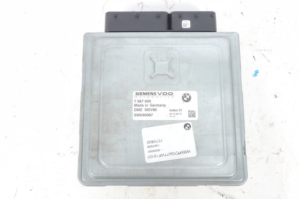 2004-2010 BMW X3 ENGINE COMPUTER ECU CONTROL MODULE UNIT 7567609 OEM