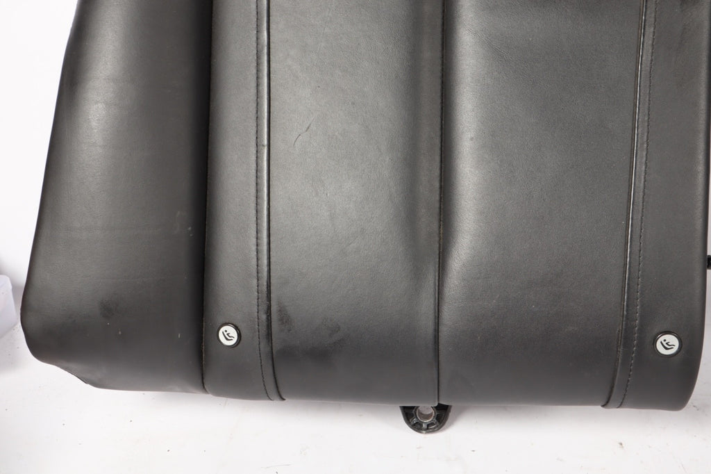 12-18 BMW 650i 640i 535i Rear Seat Cushion Leather Top Upper Black OEM