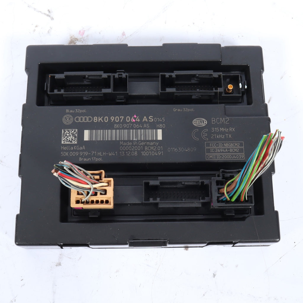 2009-2012 AUDI Q5 COMFORT BODY CONTROL MODULE BCM 8K0907064AS OEM