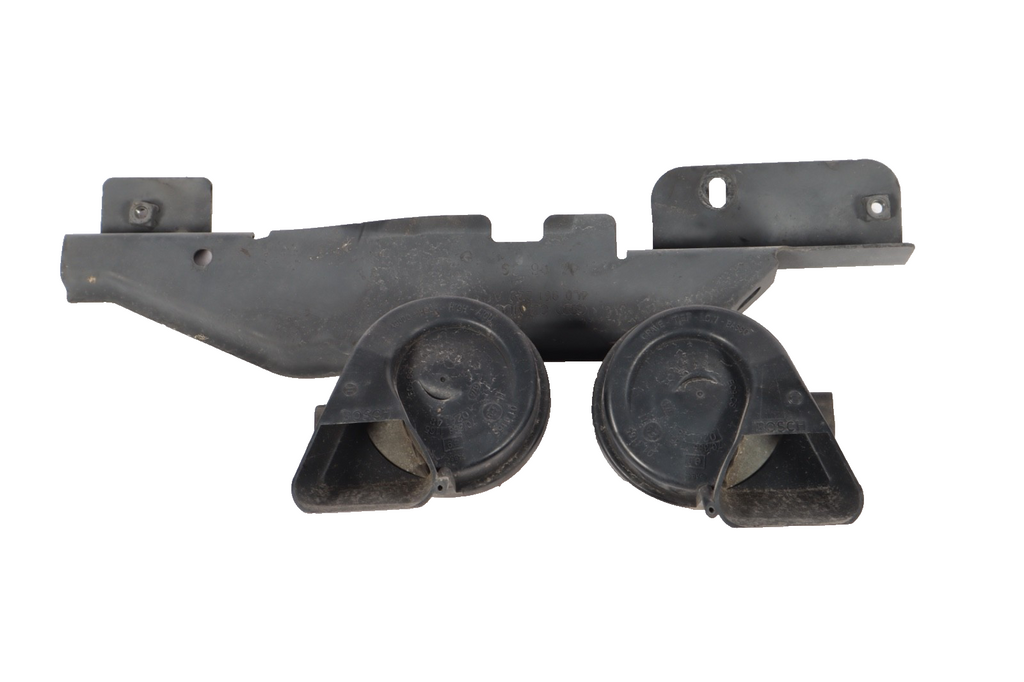 2007 - 2015 AUDI Q7 HIGH & LOW DUAL TONE NOTE HORN SIGNAL W/ BRACKET OEM