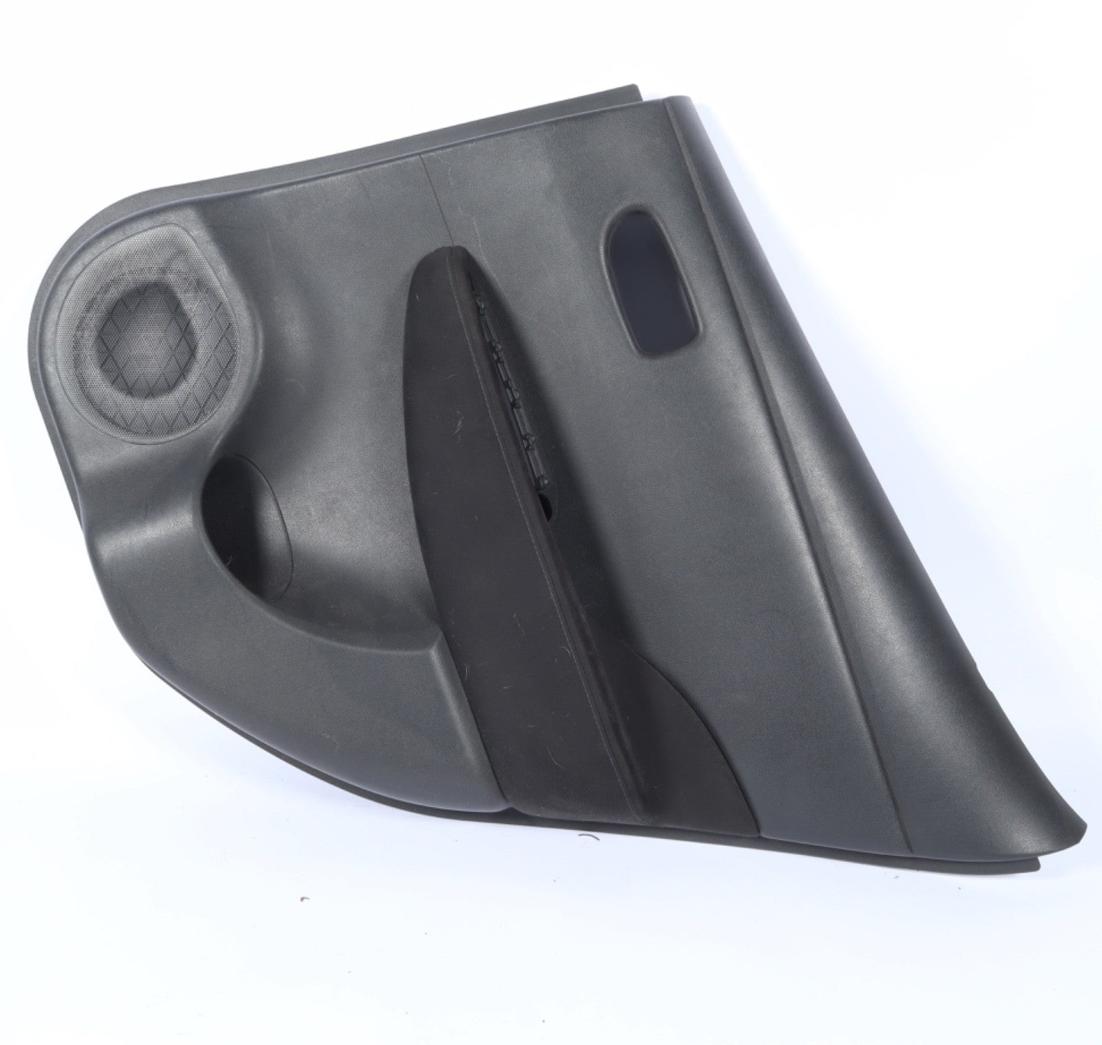 2013-17 NISSAN LEAF REAR DOOR TRIM PANEL RIGHT PASSENGER SIDE BLACK CLOTH OEM