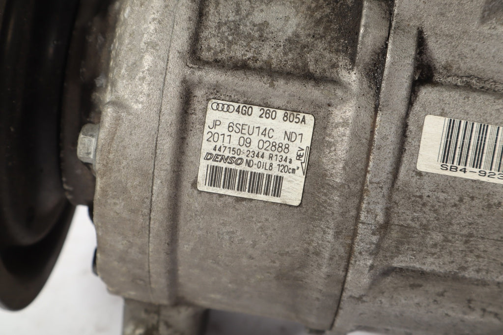 2012-2015 AUDI A6 A7 QUATTRO AC A/C Compressor p/n 4G0260805A OEM