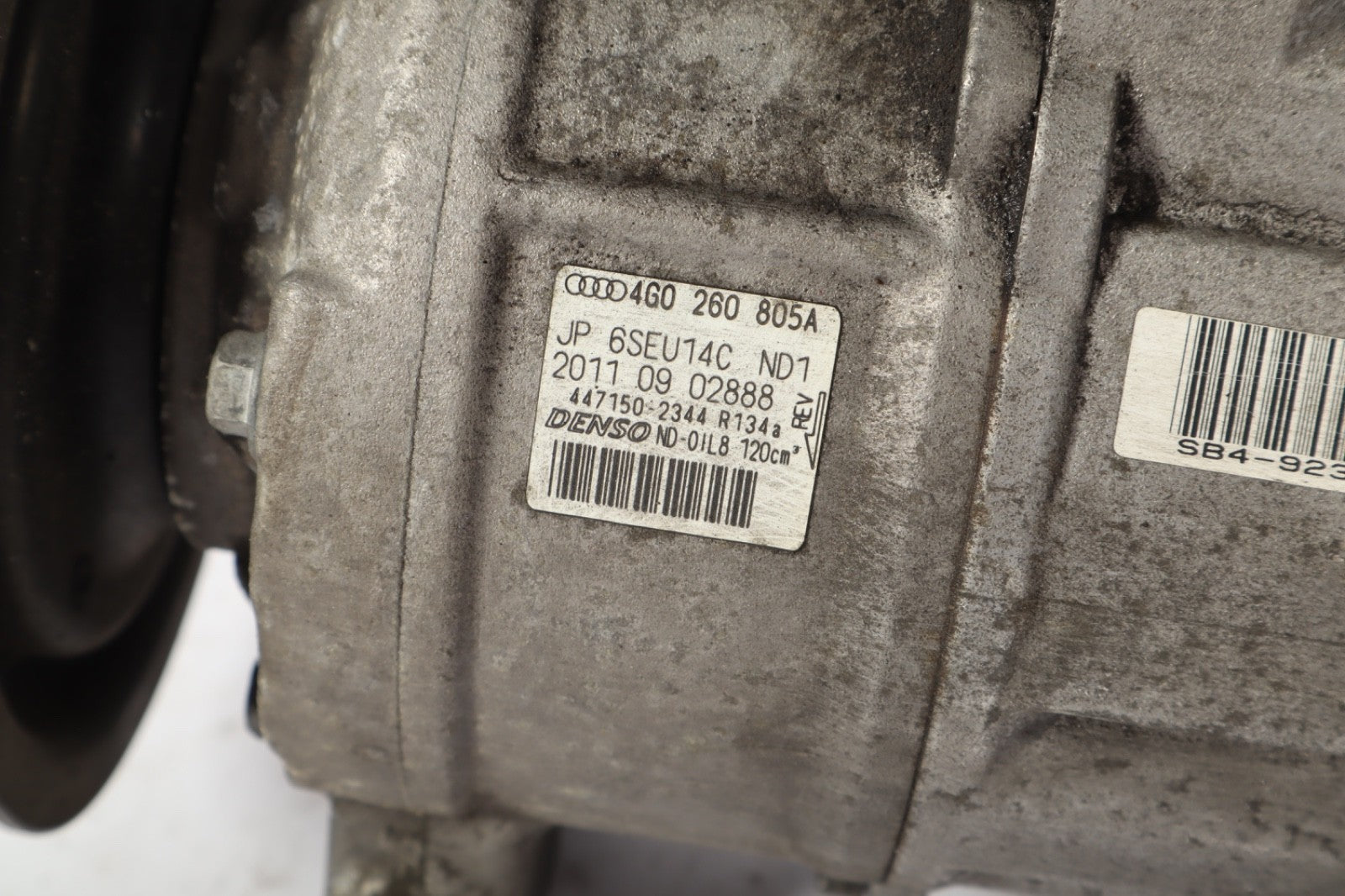 2012-2015 AUDI A6 A7 QUATTRO AC A/C Compressor p/n 4G0260805A OEM