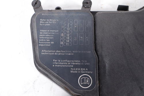 2003-2018 PORSCHE CAYENNE AUDI Q7 VW ENGINE BAY FUSE BOX COVER OEM 7L0937576B