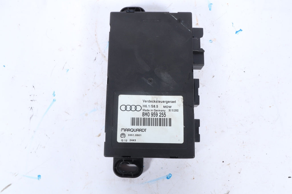 2003-2009 Audi A4 Convertible Roof Top Control Module  8H0959255 OEM