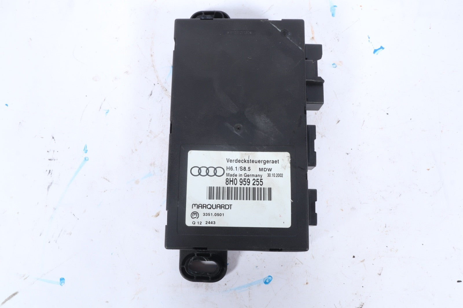 2003-2009 Audi A4 Convertible Roof Top Control Module  8H0959255 OEM