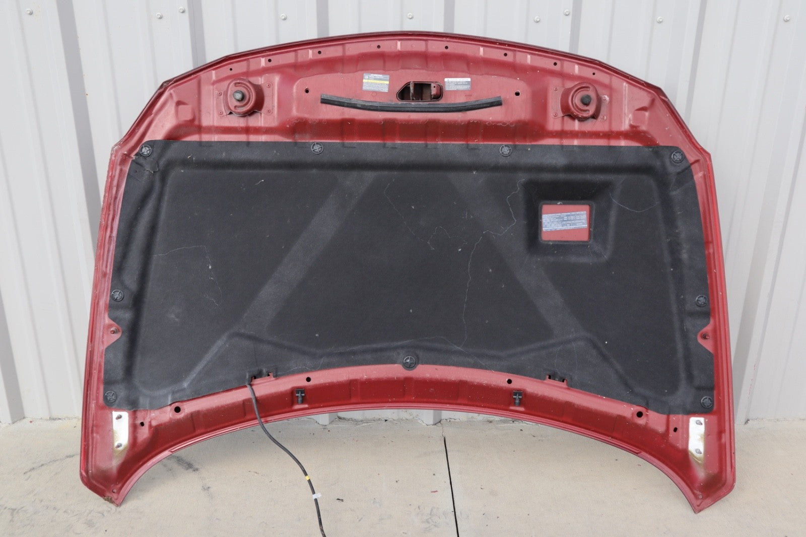 2016-2023 Nissan Maxima Hood Bonnet Lid SHell Red OEM
