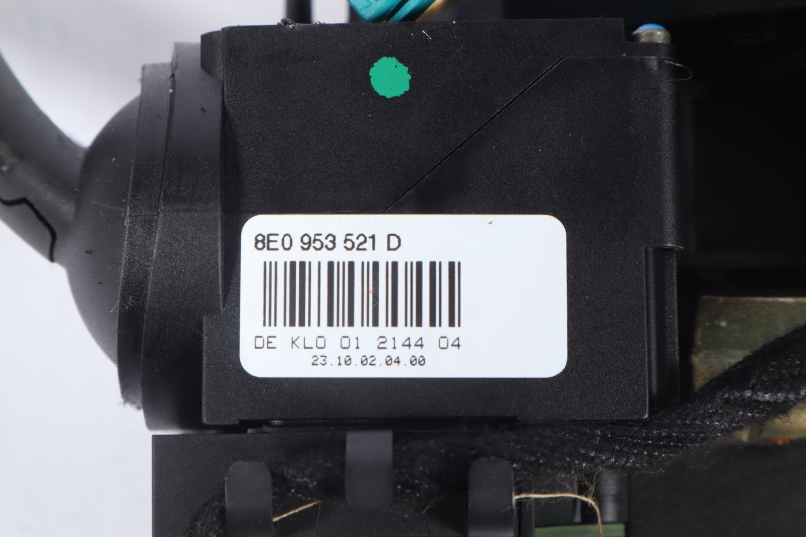 2005-2008 AUDI A4 STEERING COLUMN TURN SIGNAL WIPER CRUISE SWITCH 8E0953549N OEM