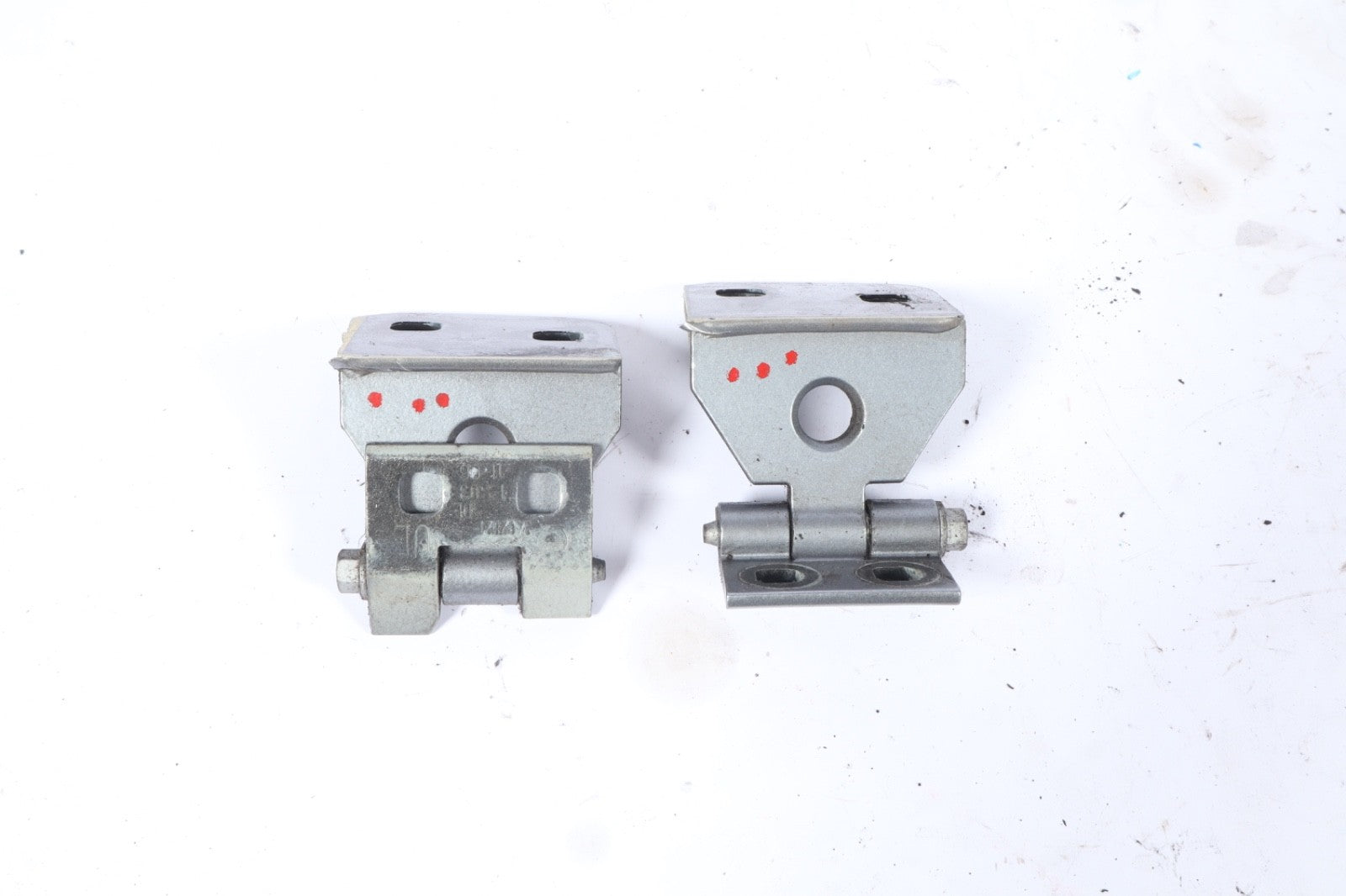 2006-2010 BMW X3 REAR LEFT DRIVER DOOR HINGES SET OEM