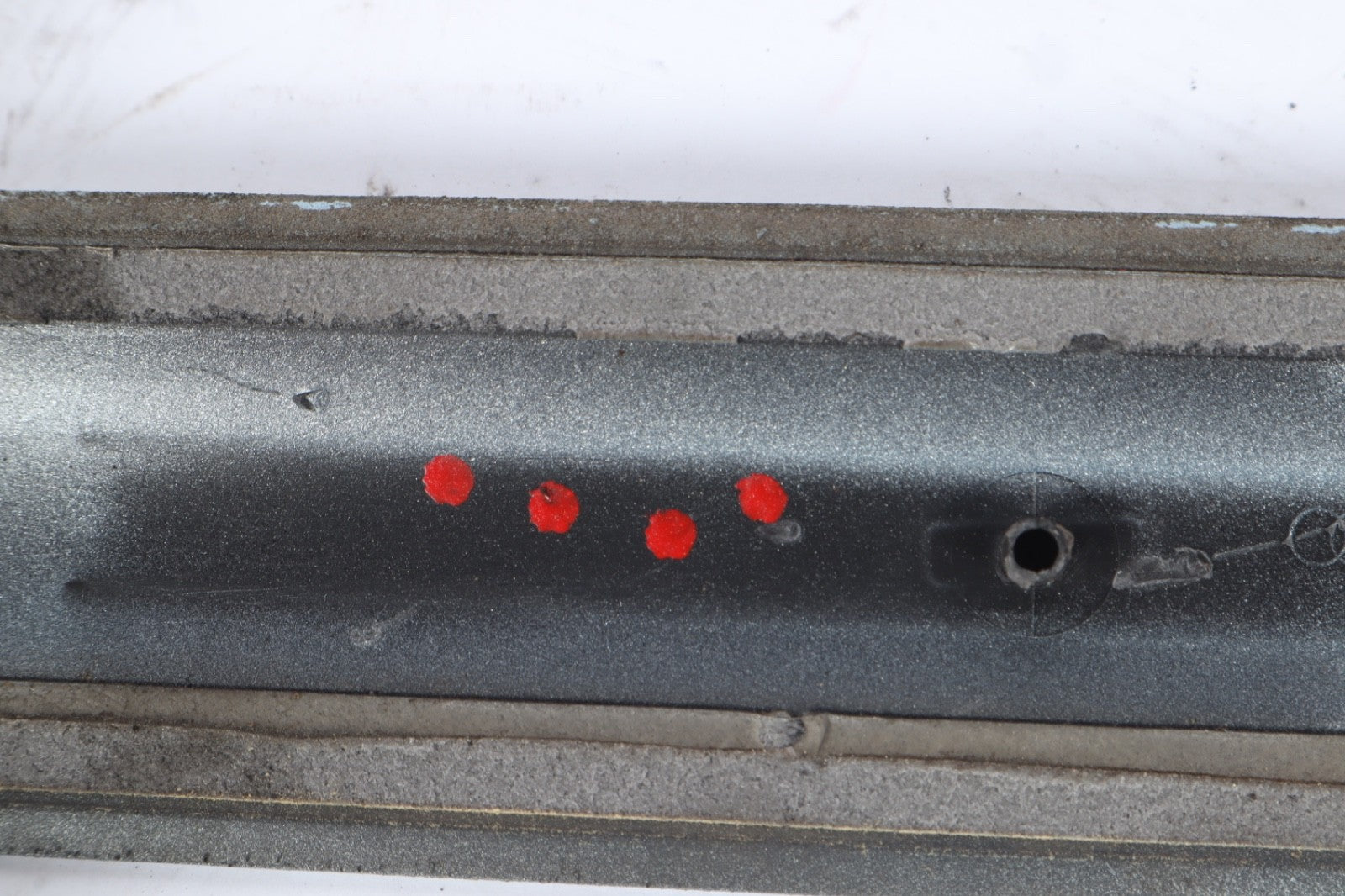 02-09 AUDI A4 S4 B6/7 CONVERTIBLE QUARTER PANEL MOLDING LEFT REAR OEM 8H0853983