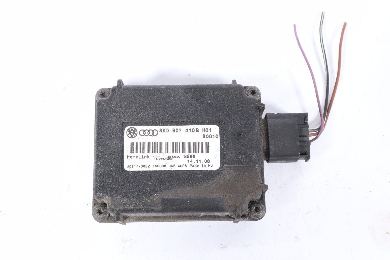 2009-2012 AUDI A4 GARAGE OPENER CONTROL MODULE UNIT 8K0907410B OEM