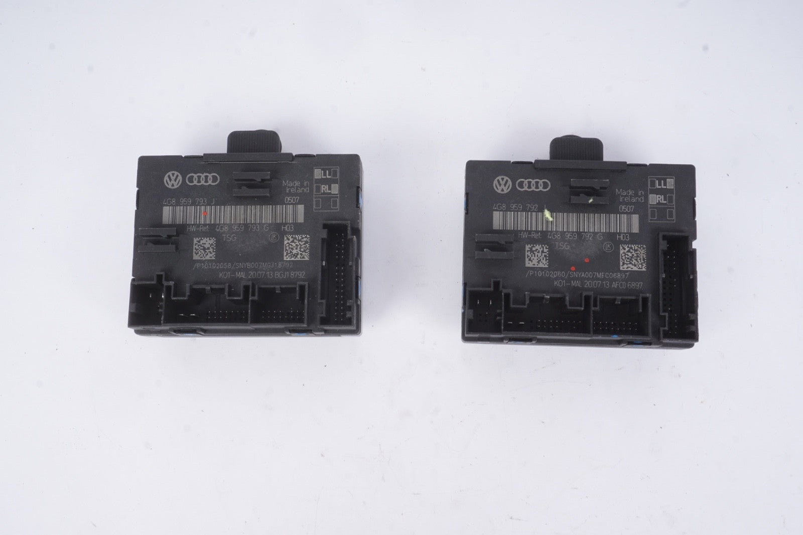 2012-2017 Fits Audi A6 S6 A7 Front Rear Left Right Door Control Module Unit SET