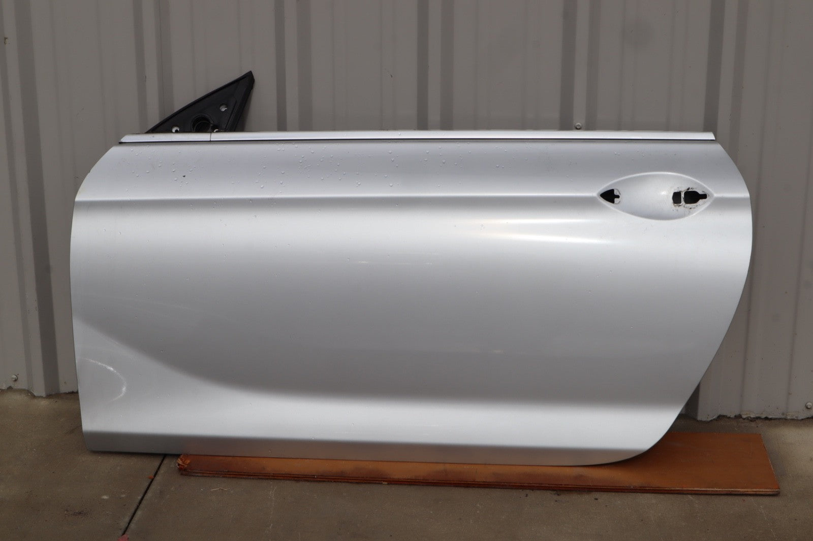 2012-2018 BMW 640i 650i M6 Left Driver Front Door Shell Silver 41517294992 OEM