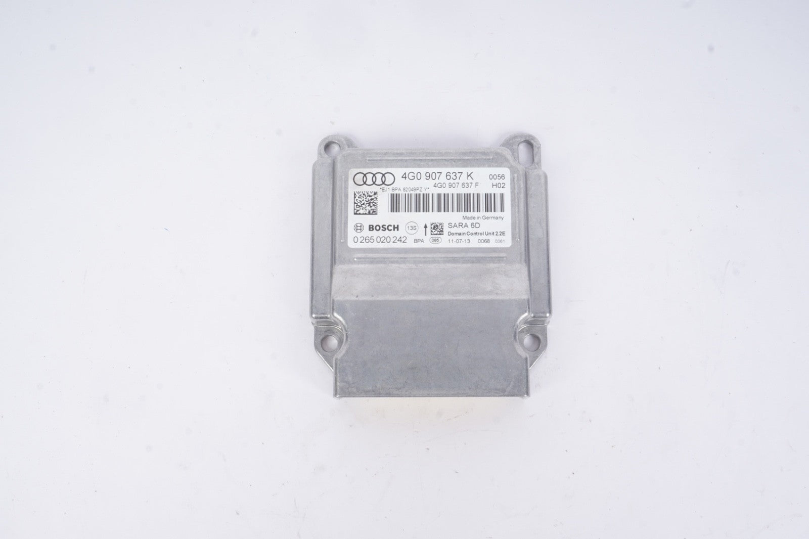 2012-2015 AUDI A6 A7 YAW CONTROL COMPUTER MODULE 4G0907637K OEM