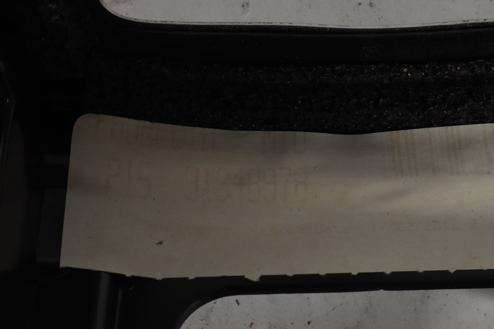 2012 VOLVO C70 RADIO CONTROL PANEL OEM
