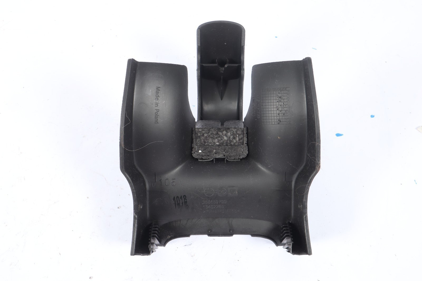 2016-2019 BUICK CASCADA JET BLACK REAR FLOOR LOWER CONSOLE COVER OEM
