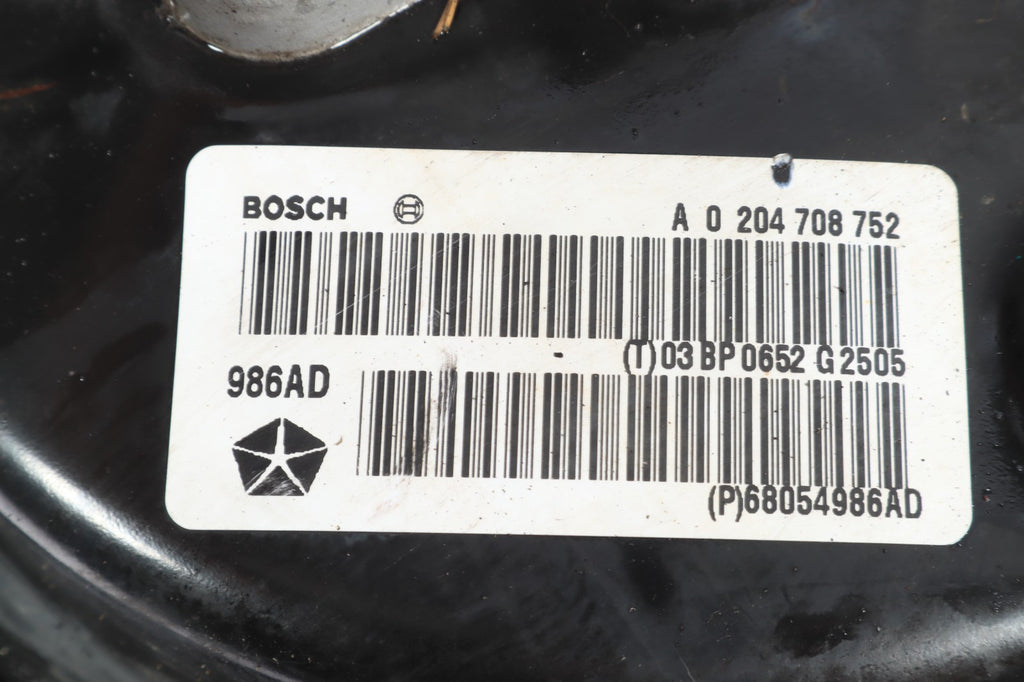 2010-2013 DODGE JOURNEY POWER BRAKE BOOSTER WITH CYLINDER P68054986AD OEM