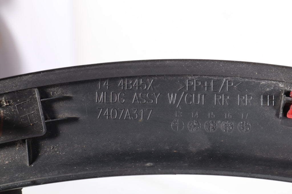 2015 - 2020 Mitsubishi Outlander Rear Left Wheel Arch Flare Molding OEM