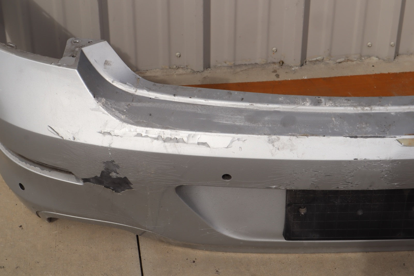 2012-2019 BMW 650i Convertible  Rear Bumper Cover OEM Silver