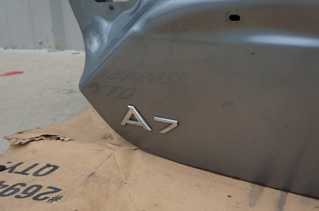 2012-2018 AUDI A7 REAR TAILGATE LIFTGATE SHELL PANEL W/ WINDOW GLASS OEM