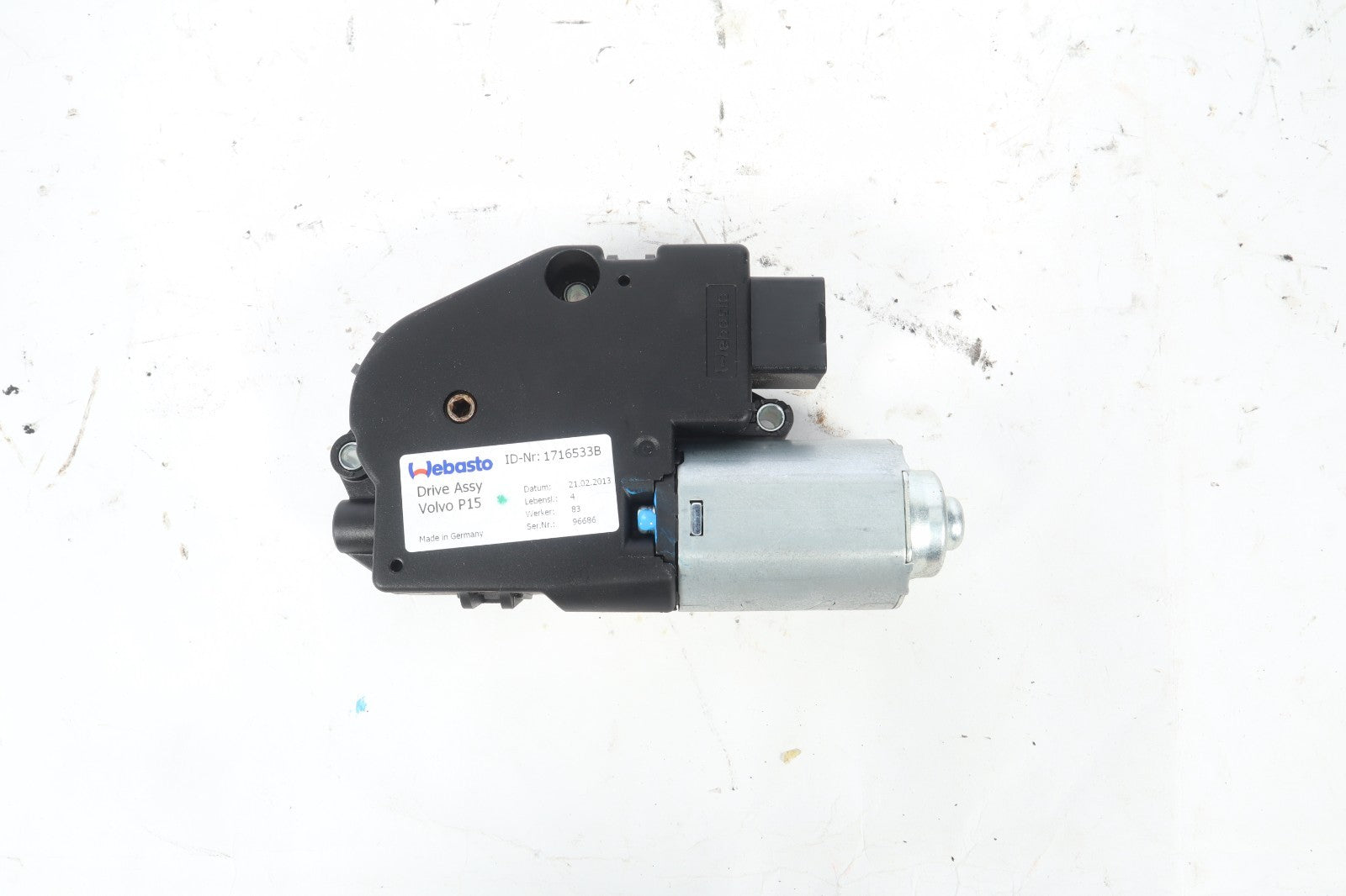 2006-2012 VOLVO C70 CONVERTIBLE REAR BOOT TAILGATE MOTOR OEM 1717743A