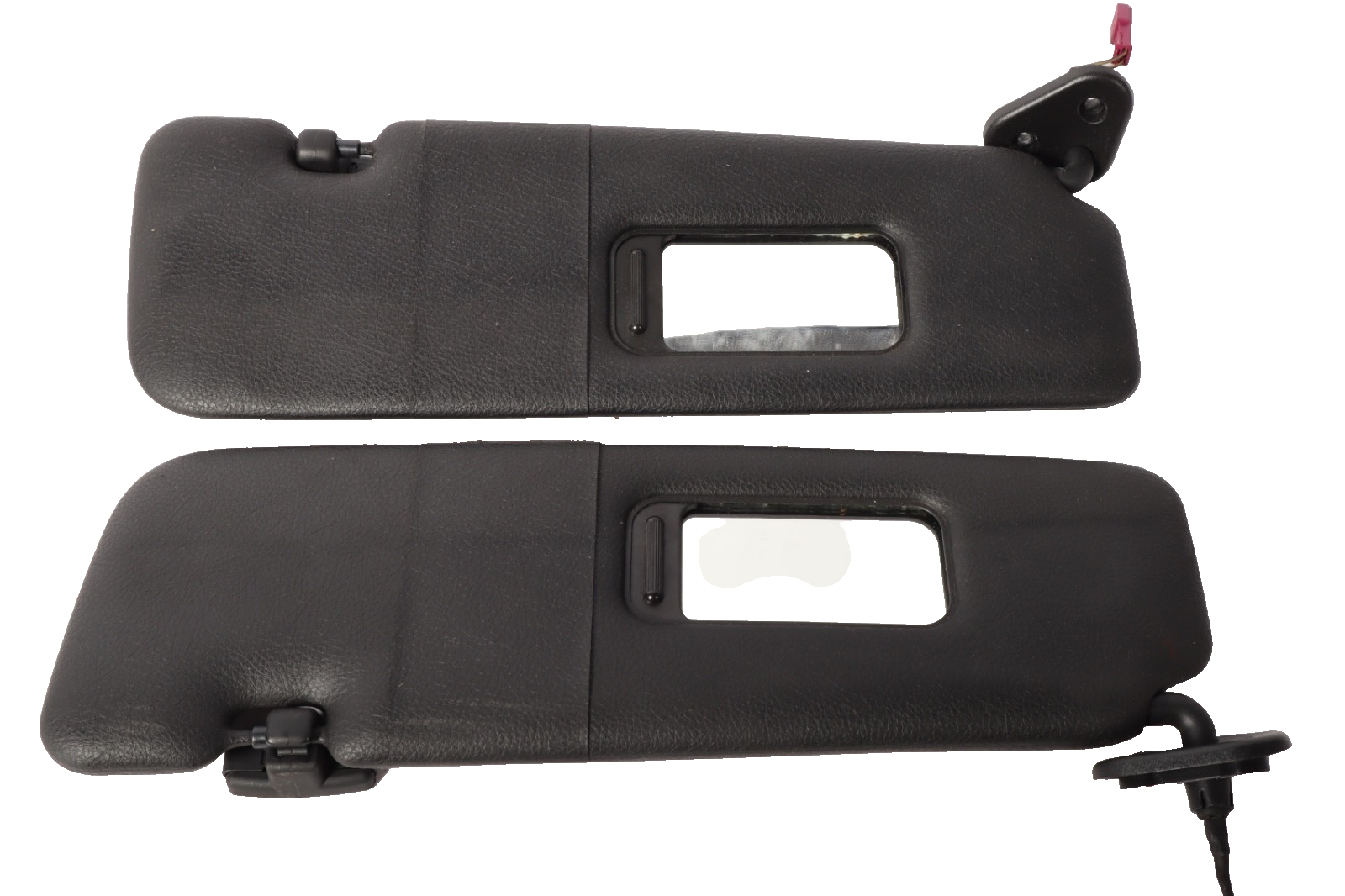 2012-2018 BMW 650I Gran Coupe Front Side Sun Visor Black Set OEM 1010232400
