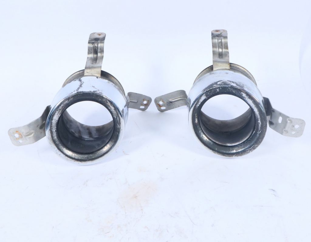 2017-2019 ALFA ROMEO STELVIO 2.0L EXHAUST MUFFLER PIPE TIPS SET OEM