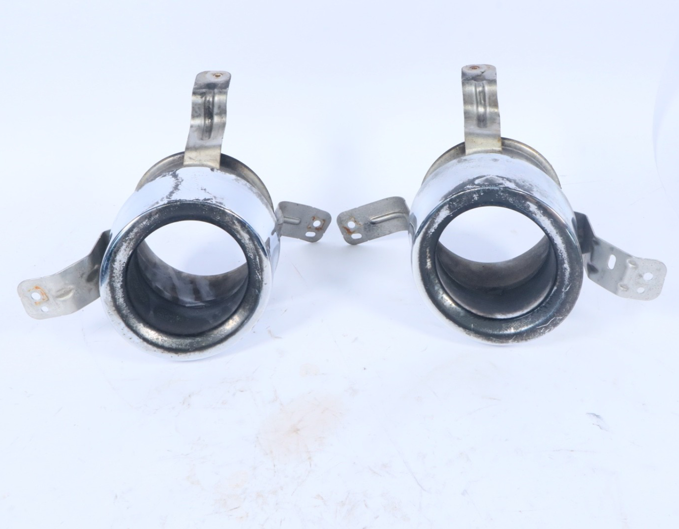 2017-2019 ALFA ROMEO STELVIO 2.0L EXHAUST MUFFLER PIPE TIPS SET OEM